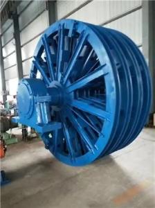 China Custom Large Head Sheave Steel Castings And Forgings Head Sheave factory