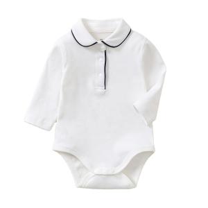 China Good Elastic Baby Boy Bodysuit 100%cotton Climbing Clothes baby boys Jumpsuit factory
