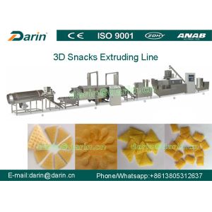 China Fried Extruded 3D Pellet Snack Extruder Machine with CE on sale