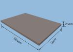 Reusable Concrete Flagstone Mold , Rectangle Brick Concrete Patio Stone Molds
