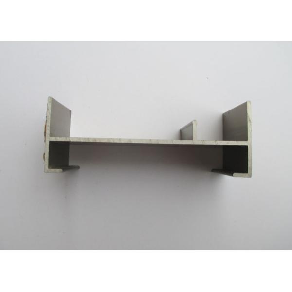 Golden Aluminium Sliding Door Profiles , Building Aluminium Section Profile