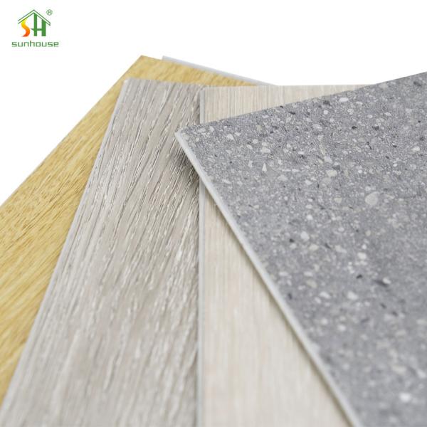 Luxury Vinyl SPC Click Flooring / SPC Rigid Core Luxury Vinyl Flooring For
