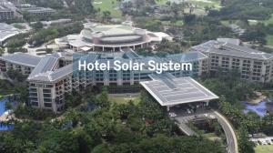 China Commercial Distributed Rooftop Solar System-Hotel factory