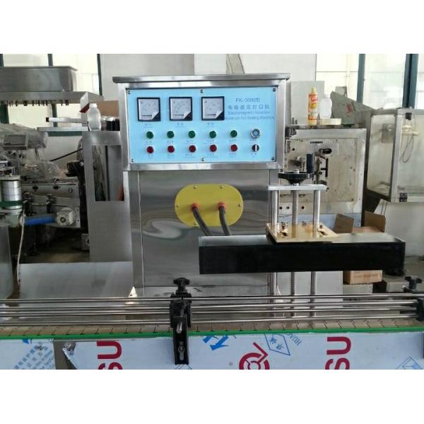 Flat Bottle 50mA Aluminum Foil Sealing Machine SUS304 Plastic Jar Sealing
