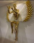 Large Art Weather-Tough Metal Wall Art Sculpture Decoration Stainless Steel