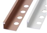 Decorative metallic interior baseboard for Aluminum cover line skirting board