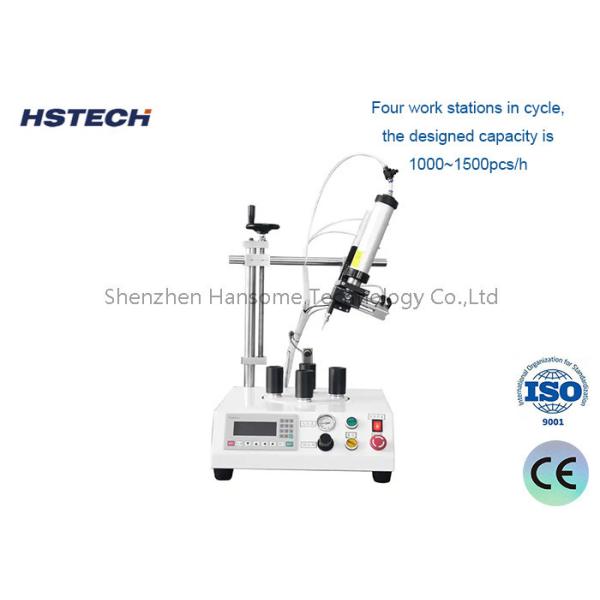 China Text Screen Automatic Glue Dispensing Machine for LED Bulbs and Par Lights on sale China Text Screen Automatic Glue Dispensing Machine for LED Bulbs and Par Lights on sale