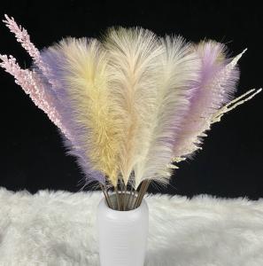 China Artificial Silk Reed Pampas Grass Home Wedding Decor Backdrop Decoration factory