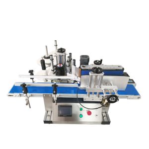 Top quality Tabletop round small semi automatic labeling machine round square