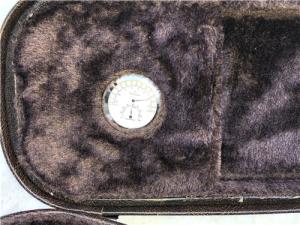 China Compact Structure Wooden Guitar Case With The Velvet Lining Customized Size factory