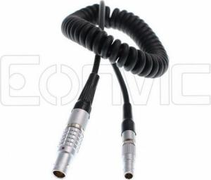 China Eonvic 5 PIN Male to 4 PIN Male TIME Code Coiled Cable factory