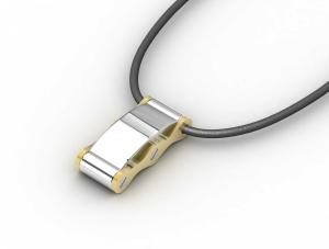 China Tagor Jewelry Top Quality Trendy Classic 316L Stainless Steel Necklace Pendant ADP130 factory