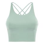 2021 popular Criss Cross Back Yoga top Women'S activewear Sports Fitness Bra