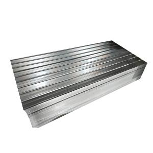 China Zinc Roof Sheet With AISI 22 24 26 Gauge Galvanized Water Ripples factory