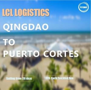 China ISEA LCL International Shipping Via Sea From Qingdao To Puerto Cortes Honduras factory