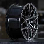 FORGED Concave T6061 Gun ash 5x108 5x112 5x114.3 5x120 piece car alloy wheels 18