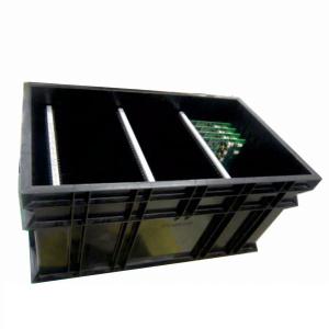 China PP Plastic 1.5KG 10e9 Ohms Antistatic Circulation ESD Tray factory