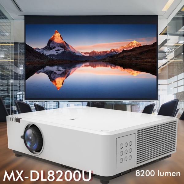 China 8200 Lumen High Brightness DLP Laser Projectors WUXGA factory