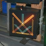 Dynamic P20 LED Traffic Signs Highway Safety Instruction Dispaly