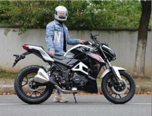 China Air Cooled Adult 200cc High Powered Motorcycles With 1430mm WheelBase factory