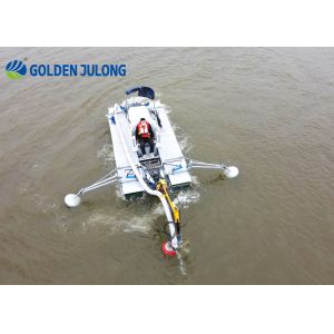 Customized Multifunctional Amphibious Dredging Machine With Lightweight Hull