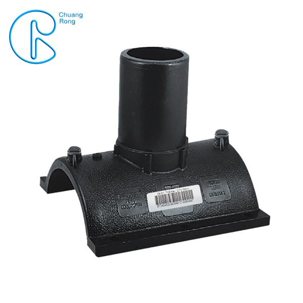 Commercial Hdpe Electrofusion Branch Saddle PN16 SDR11 PE100 For Gas Transportat
