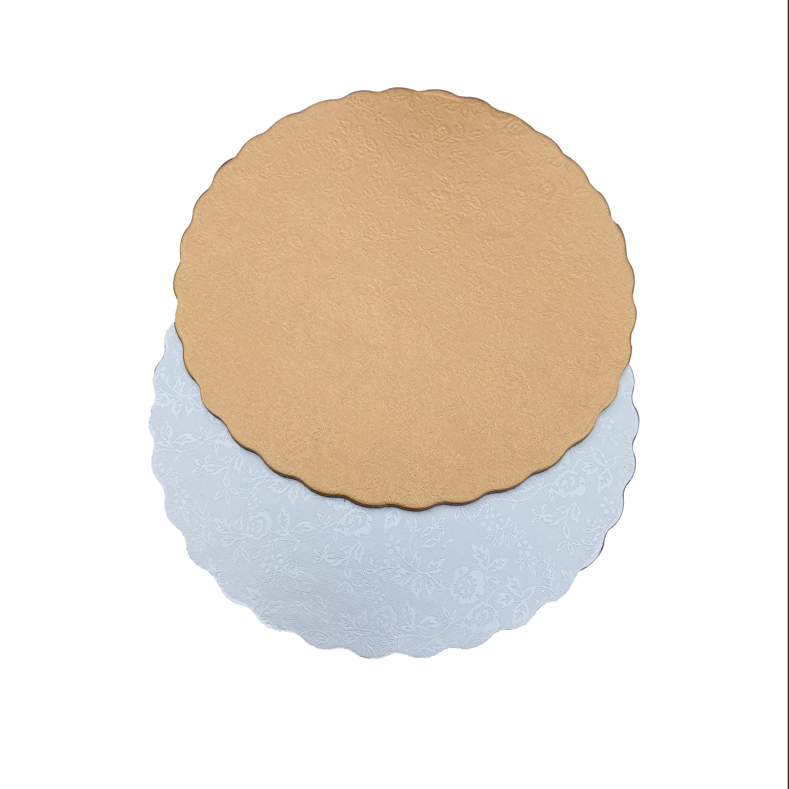 Scalloped Round Cake Cardboard Base