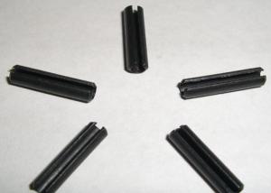 China 12x24 Steel Heavy Duty Slotted Spring Pin ISO 8752 Elastic Cylinder factory