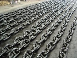 China High Capacity Special Chain , Anti Corrosive Stud Anchor Chain factory