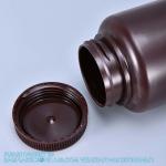 Wholesale 5ml PP Durable Small Round Brown And White Plastic Bottle Food Grade