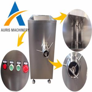 China Frozen Electric Meat Mincer Machine Duck Skeleton Vertical Onion Mincer Machine factory
