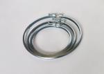 C Type Single Bolt Narrow Clamp Galvanized Pipe Clamp Tube Connector