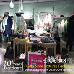 Shop display system 4 Ways clothes hanging stand