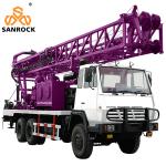 Truck Mounted Water Well Drill Rig With Compressor 1000m Water Borehole Drilling