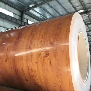 China Wood Grain Printed PPGI Steel Coil G550 Prepainted Galvanized Coil factory