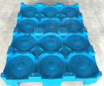Best selling pet water bottle rack 5 gallon plastic pallet