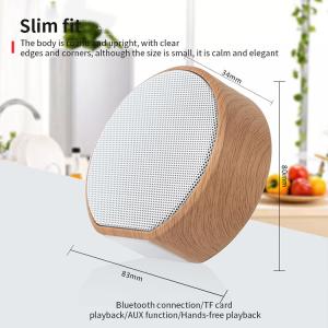 China Portable Outdoor Wireless Bluetooth Speakers BT 4.2 With 400mah Battery OEM factory