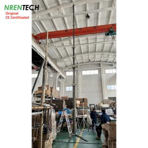 China 20m lockable pneumatic telescopic mast 30kg payloads-3.7m closed height-for antenna factory