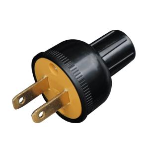 China High Standard Two Pin Electrical Plug , Household Male Electrical Plug factory