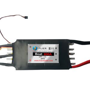 China Black Super High Voltage ESC 3-22S 800A Rc Boat Speed Controller 227*103*53mm factory