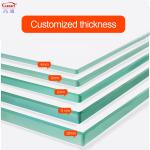Frameless Tablet Universal Window Beveled Thick Dome 5Mm Simple Tempered