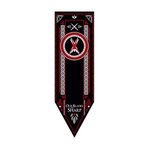 China Promotion Party City Pennant Banner Silk screen printing factory