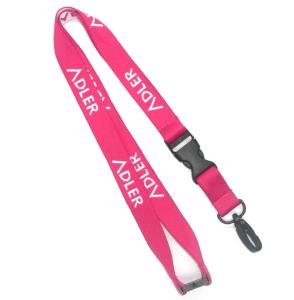China 900mm X 20mm Red Woven Lanyards Personalized Cell Phone Neck Strap factory