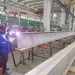 Welded Stainless Steel H Beam 316L 2205 2507 904L SS Beam for Chemical