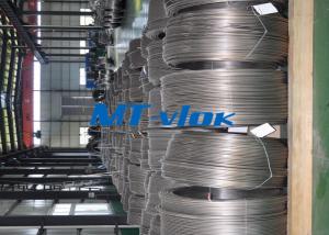 China 9.53mm TP304L / 316L Welded Super Long Coiled Stainless Steel Tubing For Medicine Industry factory