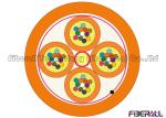 Fan Out Type 48f Optical Fibre Cable , Multi Strand Fiber Optic Cable 4 Sub