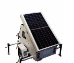 Gel Battery Solar Power Panels Omnidirectional Lighting Led Light Trailer For