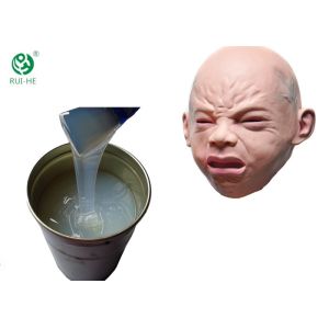 Excellent Optical Transparency Two Component Silicone Rubber Odorless