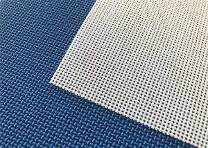China Square Hole Polyester Mesh Belt High Temperature Resistance For Food Drying factory