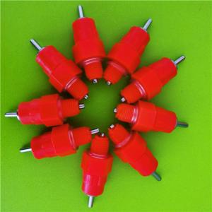 China Plastic 9g Water Nipple Drinker Chicken Feeder Ball Quail 8mm factory